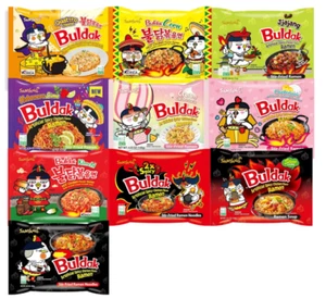 Variety Pack Samyang Buldak Spicy Chicken Flavor Ramen FAST SHIPPING - Picture 1 of 4