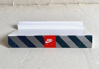 Vintage Plastic Nike Air Shoes Retail Store Slatwall Shoe Shelf Display Sign B - Image 1 of 4