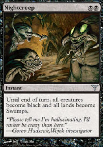 NIGHTCREEP Dissension MTG Magic the Gathering Cards DJMagic - Image 1 of 1