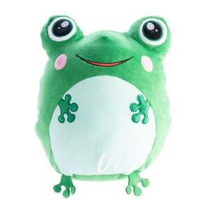 Smoosho's Pals Frog Plush Kids Soft Marshmallow Feel Cuddly Cute Toys