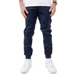 Publish Legacy Jogger Navy Blue Sheen Trouser Pants Men’s size 28 Small - Picture 1 of 14