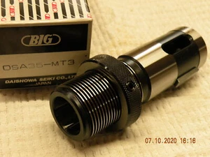MT3 adaptor OSA35-MT3 Threaded adaptor 35mm shank 3MT Big Daishowa new - Picture 1 of 1