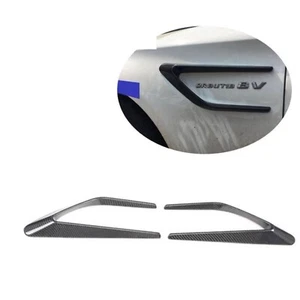 2X patos guardabarros laterales de fibra de carbono para Mercedes W205 C43 C63 C63s cupé AMG 15+ - Imagen 1 de 4