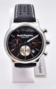 Hush Puppies HP.6044M.2502 Men's Watch Quartz Chronograph Leather NOS w/ Box - Picture 1 of 4