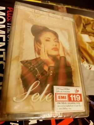 Selena All My Hits Todos Miss Exitos Cassette Thailand 119 Tape Rare New Sealed - Image 1 of 4