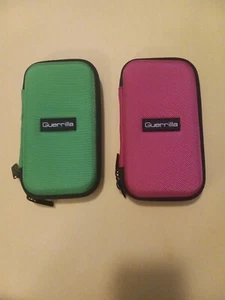 Pink Guerrilla Zipper Case Hard Travel For Graphing Calculator Only Pink is Left - Picture 1 of 4