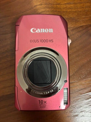 Canon IXUS 1000 HS 100MP Digital Cam 10x Zoom Multi - Color Option Super Clear - Image 1 of 4