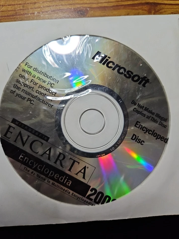 Microsoft Encarta Encyclopedia 2000 (PC, 1999) - Disc Only!!! - Image 1 of 1