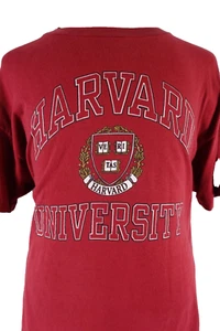 Harvard University Herren Spell Out T-Shirt Hanes Beefy XL Einzelnaht Grafik - Bild 1 von 22