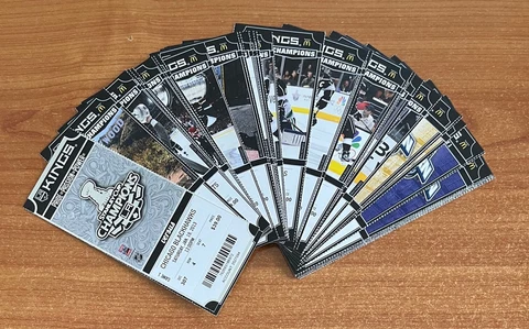 LA KINGS 2012-2013 NHL FULL HOCKEY ENTIRE SEASON TICKETS STANLEY CUP CHAMPS! Cover
