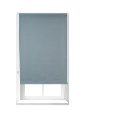 Verdunkelungsrollo grau Seitenzugrollo Klemmfix Rollo blickdicht 4er Set - Bild 1 von 4