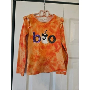 Btween Girls BOO Halloween Top Sz 7 - Picture 1 of 4