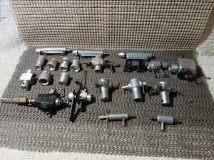 LOT OF 20*SIZE-BRAND?*MODEL AIRPLANE ENGINE PARTS*CARBURETORS*VENTURI*SP*NT*SAI - Picture 1 of 22