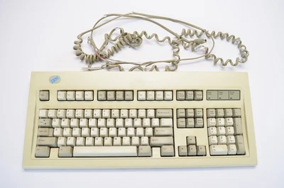 Teclado IBM Modelo M 71G4644 cúpulas de goma táctiles silenciosas - ¡Cable feo! Foto 1 de 4