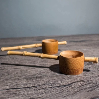  Filtros coladores colador colador de té para infusor de hojas sueltas malla fina de bambú Foto 1 de 4