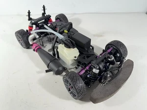 Vintage 1/10 Scale HPI Nitro RS4 3 Evo 4X4 R/C Nitro Racing Touring Car Roller - Picture 1 of 16