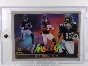 2025 Panini Luminance Nico Collins Vestige Insert #25 Houston TX Texans - Picture 1 of 2