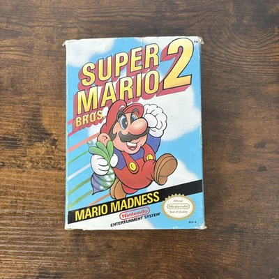 Super Mario Bros 2 Mario Madness (Nintendo,  NES) CIB, Tested - Image 1 of 4