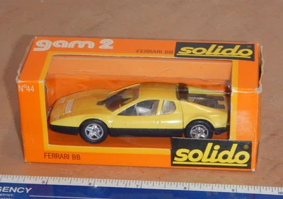 SOLIDO GAM 2 - FERRARI BB, #44, ESCALA 1/43, NOS, HECHO EN FRANCIA Foto 1 de 2