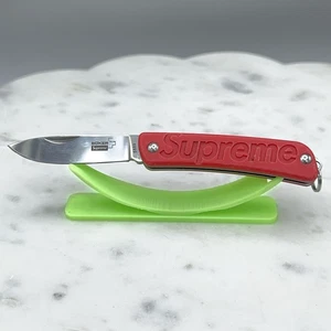 Supreme Boker Brilla en la Oscuridad Llavero Cuchillo Plegable Sandvik 12C27 Mango Brillante - Imagen 1 de 7