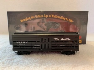 Roundhouse #85758 HO Scale Rio Grande 36' Stock Car #35214 - Bild 1 von 8