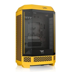 Bumblebee Micro Tower Case Octagonal Supports Atx Motherboard 3 Fans Included - Picture 1 of 7