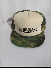 The Big 8 GMC Truck Group Camo Trucker Hat, Camouflage Vintage One Size Adjustab