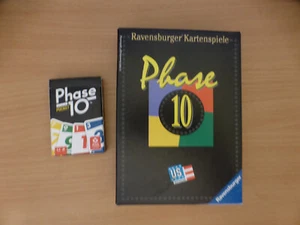 2 x Phase 10 von Ravensburger 1 x Kartenspiele Mini (OVP) und 1 x Maxi - Bild 1 von 7