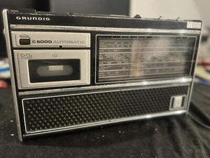 Grundig C 6000 Radio Cassette Reproductor Grabador Automático.¡DEFECTUOSO!!! - Imagen 1 de 5