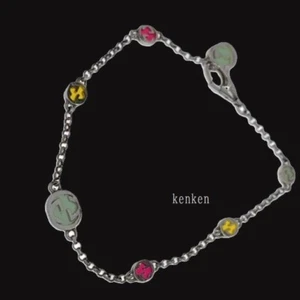 GUCCI Pulsera Brazalete Cadena AUTÉNTICO Logo Plata Entrelazado G kenkenjp GG Color - Imagen 1 de 12