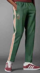 Adidas Originals Mexico Beckenbauer Track Pants in Green - Picture 1 of 10