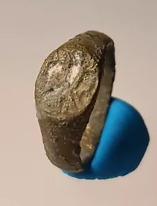 ANTIGUO ANILLO DE BRONCE ROMANO. ¡RARO!¡! - Imagen 1 de 6