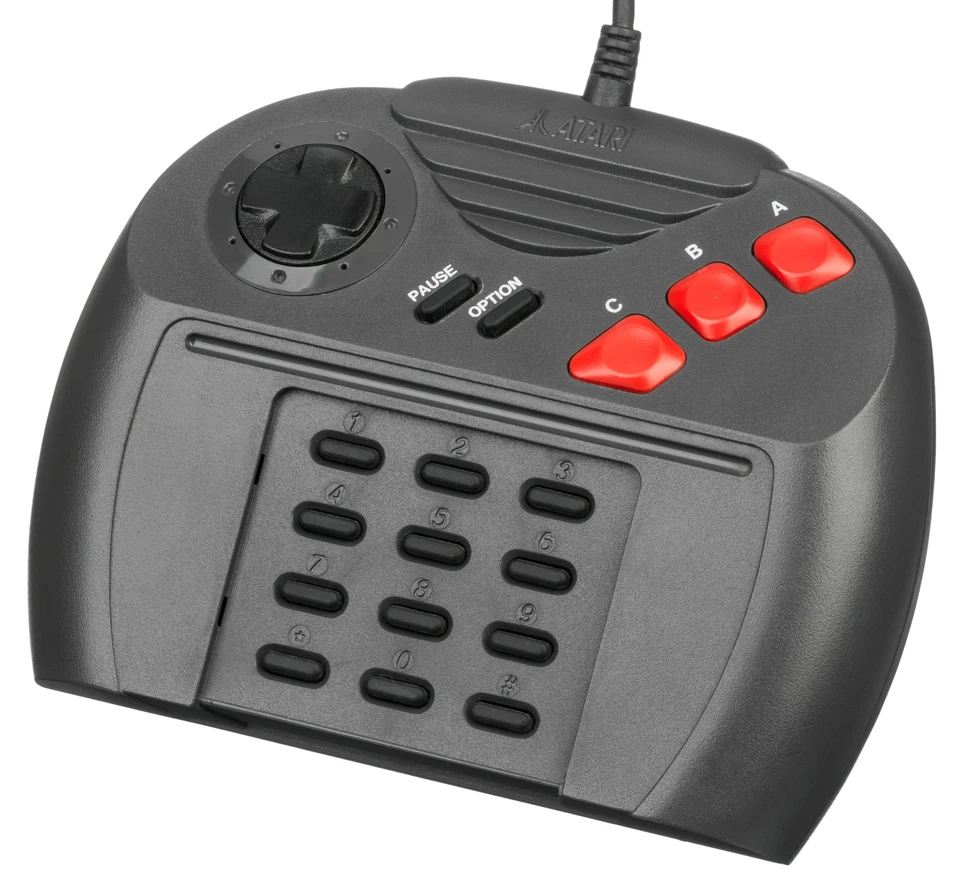 Atari Jaguar Official Controller Video Game Accessories Gamepad Accessory Remote - Image 1 of 1