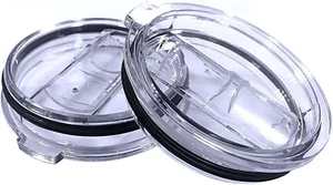 2 Replacement Lids for Stainless Steel Tumbler Travel Cup - Fits of Inner Diamet - Picture 1 of 12