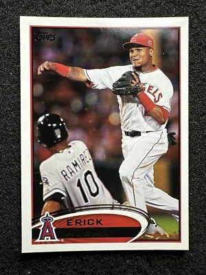 Erick Aybar #78 2012 Topps cantidad de béisbol Los Angeles Angels Foto 1 de 3
