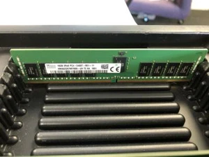SK HYNIX 16GB HMA82GR7MFR8N-UH DDR4-2400 ECC RDIMM 2Rx8 PC4-19200T-R CL17 - Picture 1 of 2