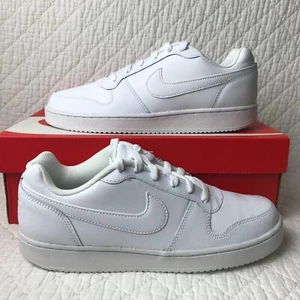 Nike Ebernon Low Shoes Men’s SZ 8 White AQ1775-100 - Picture 1 of 11