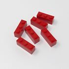 3622 Lego Parts Brick 1X3 Red (6)