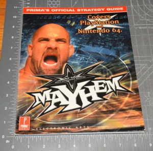WCW Mayhem: PRIMA'S Official Strategy Guide By Prima Games PS1 N64 EA Goldberg - Bild 1 von 10