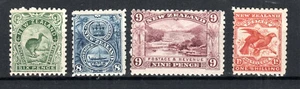 New Zealand 1899-1903 values to 1s SG 264-68 (less SG 265) MH - Picture 1 of 1