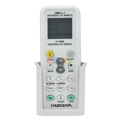 New K-1028E For Universal LCD Air Conditioner IR Remote 1000 in 1 With Bracket - Image 1 of 4