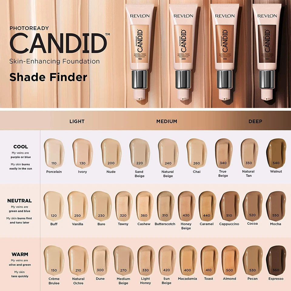 Revlon PhotoReady Candid Natural Finish Anti-Pollution Foundation- Choose Shade - Image 1 of 4