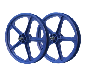 SKYWAY Tuff II S/B Wheelset Blue 20" - Picture 1 of 4
