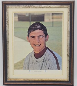 Arco Larry Bowa Philadelphia Phillies Baseball Photo 1971 Framed 11x13"