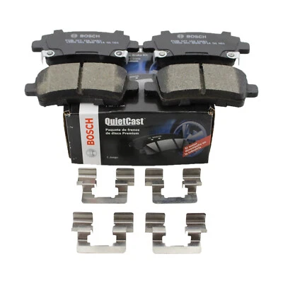 Pastillas de freno traseras de cerámica Bosch QuietCast para Buick Regal Chevrolet Malibu Foto 1 de 4