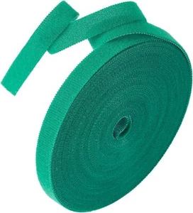 1 roll Garden Tie Green Tape Twist Ties for Plants Tomato Plant Support for Effe - Picture 1 of 4