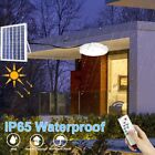Waterproof Ceiling Light Solar Powered Lamp Indoor Light With Remote Control
