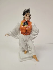 Großer Vintage Herend handbemalter Porzellanmann - Bild 1 von 10