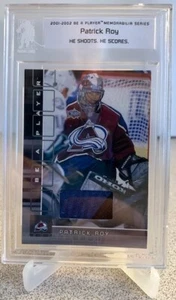 Patrick Roy 2001-02 BAP Memorabilia He Shoots He Scores Game-Used Jersey SP #/20 - Picture 1 of 2