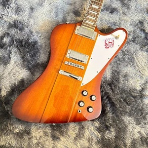 Firebird Electric Guitar 6 Strings Double Neck CS Color H-H Pickups - Picture 1 of 9